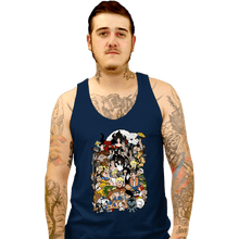 Load image into Gallery viewer, Daily_Deal_Shirts Tank Top, Unisex / Small / Navy Made Of Movies