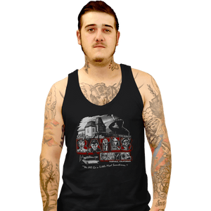 Daily_Deal_Shirts Tank Top, Unisex / Small / Black Stay At The Bates Motel