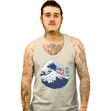 Load image into Gallery viewer, Shirts Tank Top, Unisex / Small / White Funky Wave