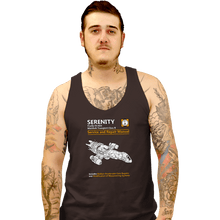 Load image into Gallery viewer, Shirts Tank Top, Unisex / Small / Black Serenity Service And Repair Manual