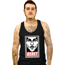Load image into Gallery viewer, Shirts Tank Top, Unisex / Small / Black Beret