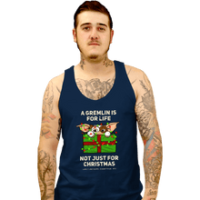 Load image into Gallery viewer, Daily_Deal_Shirts Tank Top, Unisex / Small / Navy A Gremlin Is For Life