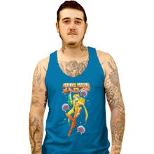 Load image into Gallery viewer, Shirts Tank Top, Unisex / Small / Sapphire Sailor Samus Power Suit