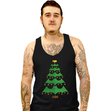 Load image into Gallery viewer, Daily_Deal_Shirts Tank Top, Unisex / Small / Black Holy Christmas Tree, Batman!