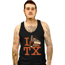 Load image into Gallery viewer, Secret_Shirts Tank Top, Unisex / Small / Black I Love TX