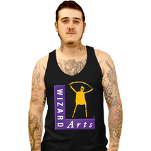 Load image into Gallery viewer, Secret_Shirts Tank Top, Unisex / Small / Black Wizard Arts