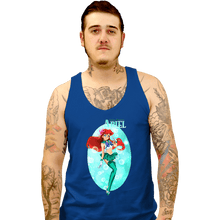 Load image into Gallery viewer, Secret_Shirts Tank Top, Unisex / Small / Royal Blue Sailor Ariel