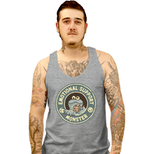 Load image into Gallery viewer, Daily_Deal_Shirts Tank Top, Unisex / Small / Sports Grey Emotional Support Monster