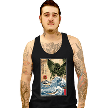 Load image into Gallery viewer, Daily_Deal_Shirts Tank Top, Unisex / Small / Black Great Old One In Japan