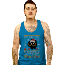 Load image into Gallery viewer, Daily_Deal_Shirts Tank Top, Unisex / Small / Sapphire Where Is My Present