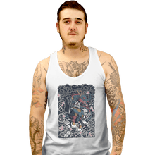 Load image into Gallery viewer, Daily_Deal_Shirts Tank Top, Unisex / Small / White Gundam Blue Dragon