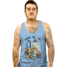 Load image into Gallery viewer, Daily_Deal_Shirts Tank Top, Unisex / Small / Powder Blue Vincent Van Dog