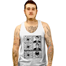 Load image into Gallery viewer, Secret_Shirts Tank Top, Unisex / Small / White Spider Can