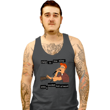 Load image into Gallery viewer, Secret_Shirts Tank Top, Unisex / Small / Charcoal Pocketsand!