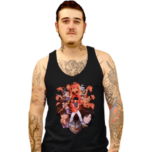 Load image into Gallery viewer, Daily_Deal_Shirts Tank Top, Unisex / Small / Black Flame Power