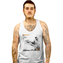 Load image into Gallery viewer, Daily_Deal_Shirts Tank Top, Unisex / Small / White Led Crest