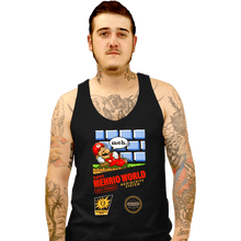 Load image into Gallery viewer, Secret_Shirts Tank Top, Unisex / Small / Black Super Mehrio
