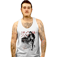 Load image into Gallery viewer, Daily_Deal_Shirts Tank Top, Unisex / Small / White Lone Comedian And Cubs