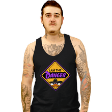 Load image into Gallery viewer, Secret_Shirts Tank Top, Unisex / Small / Black Danger Warning!
