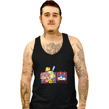 Load image into Gallery viewer, Shirts Tank Top, Unisex / Small / Black Meme Crossing
