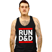 Load image into Gallery viewer, Shirts Tank Top, Unisex / Small / Black Run D&D