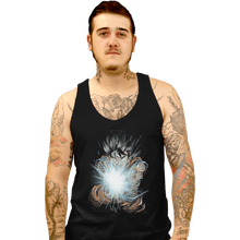 Load image into Gallery viewer, Shirts Tank Top, Unisex / Small / Black Great Wave of Power