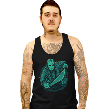 Load image into Gallery viewer, Daily_Deal_Shirts Tank Top, Unisex / Small / Black The Crystal Lake Slasher
