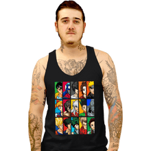 Load image into Gallery viewer, Daily_Deal_Shirts Tank Top, Unisex / Small / Black Anime VS Anime