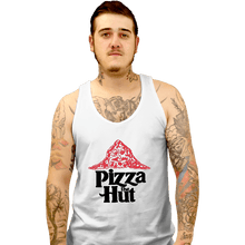 Load image into Gallery viewer, Secret_Shirts Tank Top, Unisex / Small / White Pizza-The-Hut