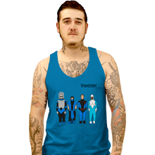 Load image into Gallery viewer, Daily_Deal_Shirts Tank Top, Unisex / Small / Sapphire Freezer
