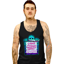 Load image into Gallery viewer, Daily_Deal_Shirts Tank Top, Unisex / Small / Black Camp Counselors Wanted
