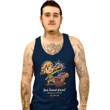 Load image into Gallery viewer, Daily_Deal_Shirts Tank Top, Unisex / Small / Navy Legendary Pizza