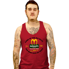 Load image into Gallery viewer, Secret_Shirts Tank Top, Unisex / Small / Red McDowells