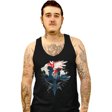 Load image into Gallery viewer, Shirts Tank Top, Unisex / Small / Black Gunblades and Angels