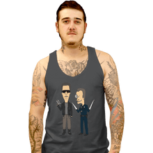 Load image into Gallery viewer, Shirts Tank Top, Unisex / Small / Charcoal T800 and T1000
