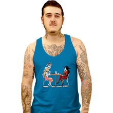Load image into Gallery viewer, Shirts Tank Top, Unisex / Small / Sapphire Peach And Pauline