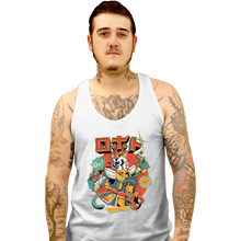 Load image into Gallery viewer, Daily_Deal_Shirts Tank Top, Unisex / Small / White Neko Roboto