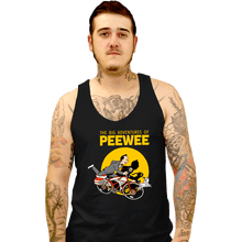 Load image into Gallery viewer, Daily_Deal_Shirts Tank Top, Unisex / Small / Black The Big Adventures of Pee Wee
