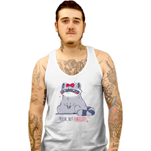 Load image into Gallery viewer, Shirts Tank Top, Unisex / Small / White Trash But Fabulous