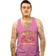Load image into Gallery viewer, Daily_Deal_Shirts Tank Top, Unisex / Small / Pink Mass Hat Attack