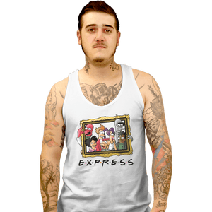 Shirts Tank Top, Unisex / Small / White Friends Express