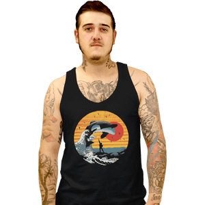 Shirts Tank Top, Unisex / Small / Black The Great Killer Whale