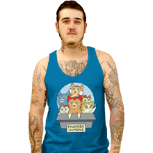 Load image into Gallery viewer, Shirts Tank Top, Unisex / Small / Sapphire Thunder Kittens
