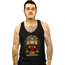 Load image into Gallery viewer, Daily_Deal_Shirts Tank Top, Unisex / Small / Black Clock Town Mask Festival