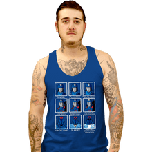 Load image into Gallery viewer, Daily_Deal_Shirts Tank Top, Unisex / Small / Royal Blue The Many Faces of Cobra Commander