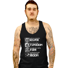 Load image into Gallery viewer, Daily_Deal_Shirts Tank Top, Unisex / Small / Black Be A Man