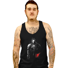 Load image into Gallery viewer, Shirts Tank Top, Unisex / Small / Black One Winged Angel Ink
