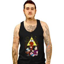 Load image into Gallery viewer, Daily_Deal_Shirts Tank Top, Unisex / Small / Black Dipper Strange and the Gravity of Madness
