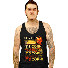 Load image into Gallery viewer, Daily_Deal_Shirts Tank Top, Unisex / Small / Black A Corntastic Day!