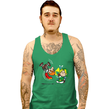Load image into Gallery viewer, Shirts Tank Top, Unisex / Small / Irish Green The Triforge Gag